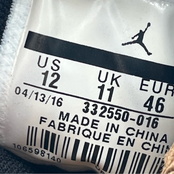 Jordan 1 Retro High ‘Bronze Medal’ Sneakers Men’s Size 12 Shoes - Picture 8 of 10